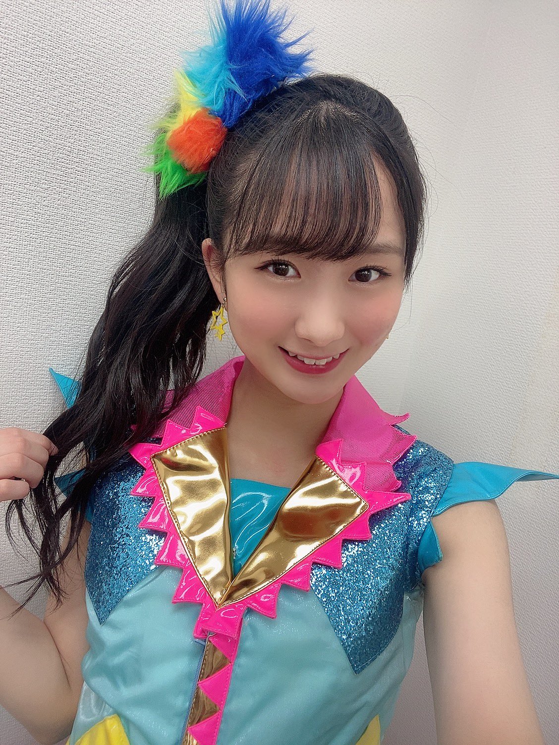 中野美来(NMB48) 月刊エンタメ 直筆サイン入りチェキ