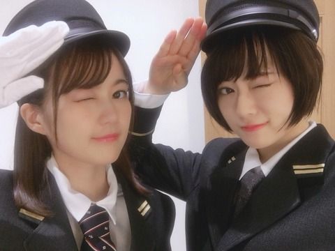 【乃木坂46】生田絵梨花×山崎怜奈 レアコンビの『ウインク』が可愛すぎるwwwwww