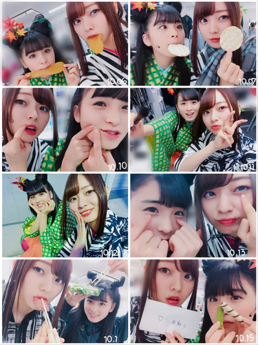 【乃木坂46】仲良しコンビ！梅澤美波×大園桃子 毎日撮った写真、見納めください( ˙-˙ )౨（笑）