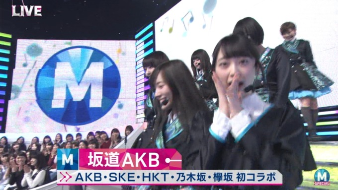 Mステ　坂道AKB (9)