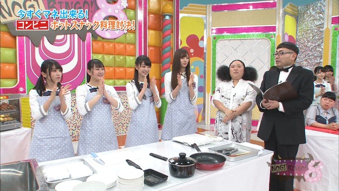 NOGIBINGO8 ホットスナック選手権 祐希 葉月 珠美 美波 (1)