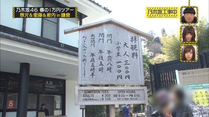 乃木坂工事中春の１万円ツアーアダルト　長谷寺 (43)