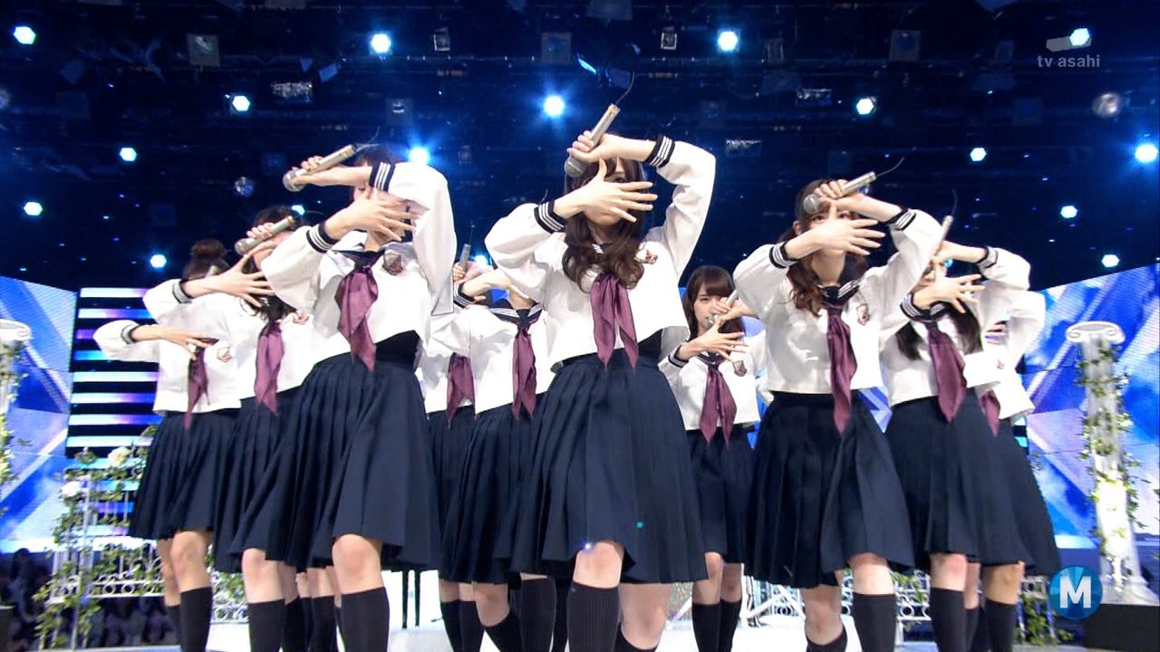 乃木坂46 mステで制服のマネキン 君の名は希望を披露 乃木坂46の道 乃木坂46 mステで制服のマネキン 君の名は希望を披露 乃木坂46の道