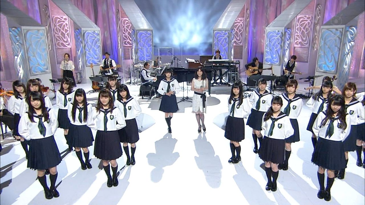 【MUSIC FAIR】原田知世との「時をかける少女」披露まとめ（画像大量＆動画あり）。平手＆長濱ソロに尾関のポジション取りの良さwww【欅坂