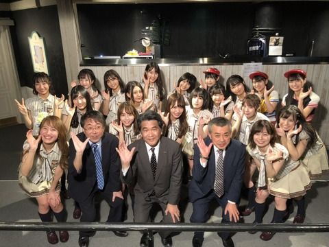 焼津市役所の偉い方々がSKE48の劇場公演を観覧！