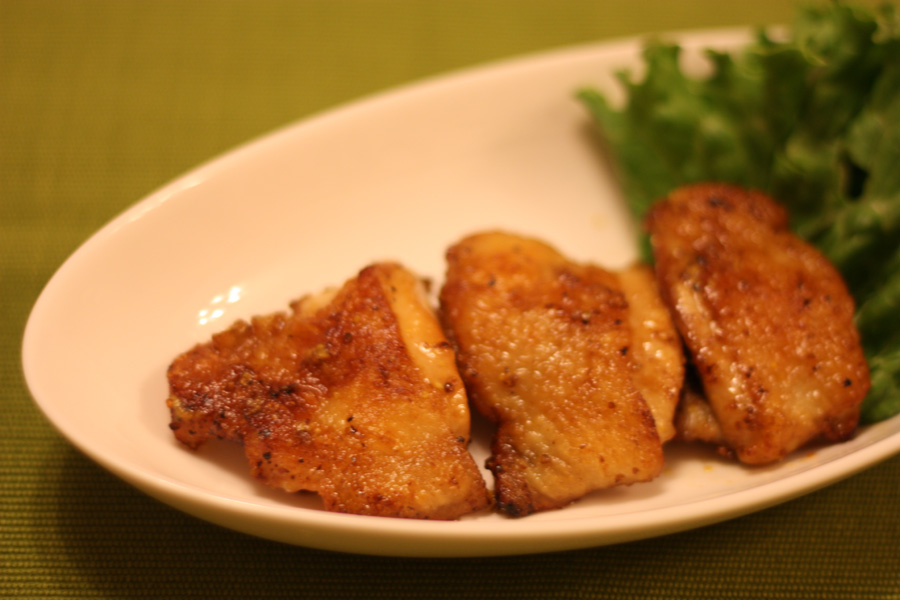 鶏のハニーマスタード焼き と ペコロスのバルサミコ甘酢煮 ピヨピヨひよこ豆