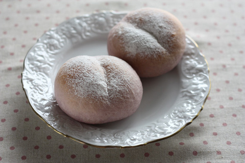 桃のパンのレシピ