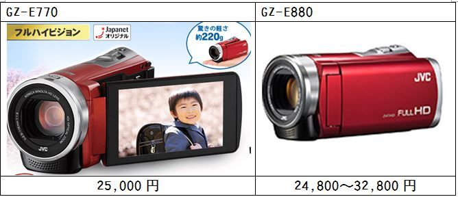 ジャパネットたかたモデル エブリオ GZ-E770は、お値打ちか : のほほん