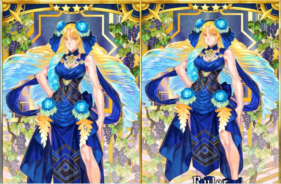 アストライアの絵のアス比を変えてみた のほほんダイアリー