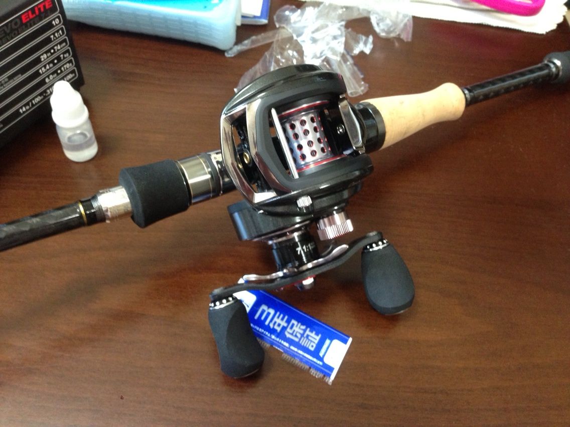 最高にカッコいいリール届きました ブラックバスを求めて