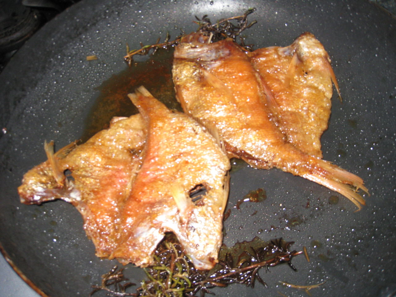 金目鯛の干物をオリーブオイルで焼きます Noiniのblog