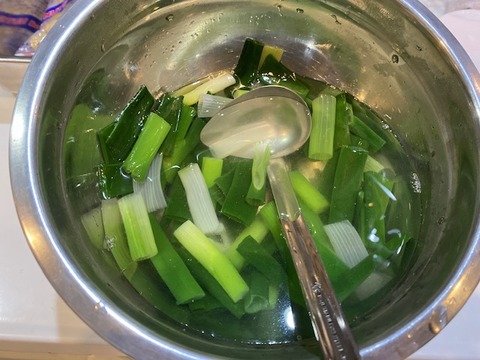 ねぎのソース4