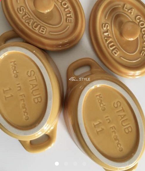 話題の”ストウブ France製セラミックココット レモン”ってこんな感じ