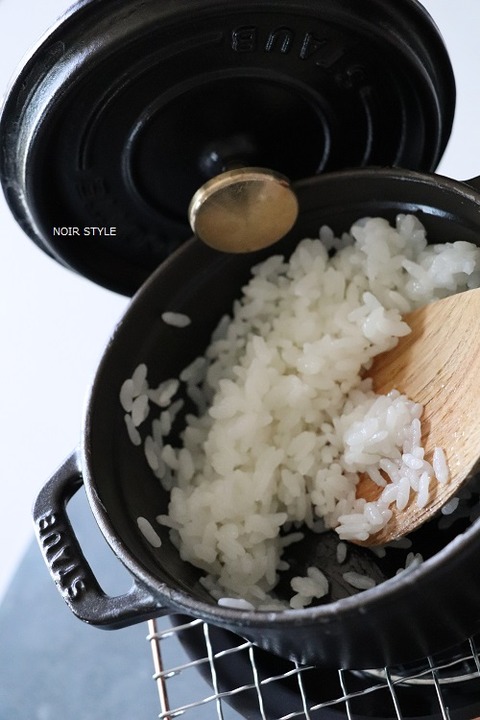 ストウブ・・・ご飯を美味しく4