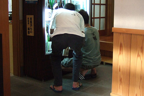 安来寿し 酒選び