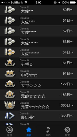 Nojee Chips Iphoneアプリ 禁煙階級で 禁煙2か月 Nojee Chips Iphoneアプリ 禁煙階級で 禁煙2か月