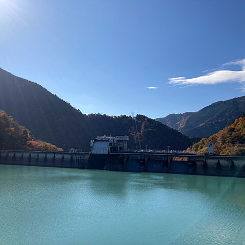 Nojee Chips 紅葉ドライブ 1 井川ダム 井川湖 Nojee Chips 紅葉ドライブ 1 井川ダム 井川湖