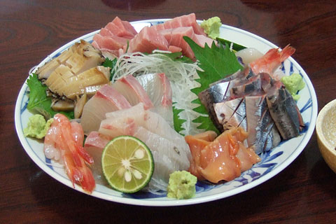 安来寿し 刺身
