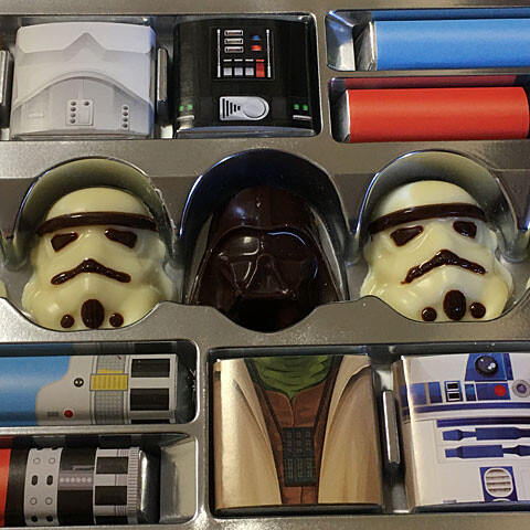 Nojee Chips スター ウォーズのチョコレートをいただきました