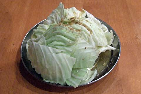 市楽 キャベツ