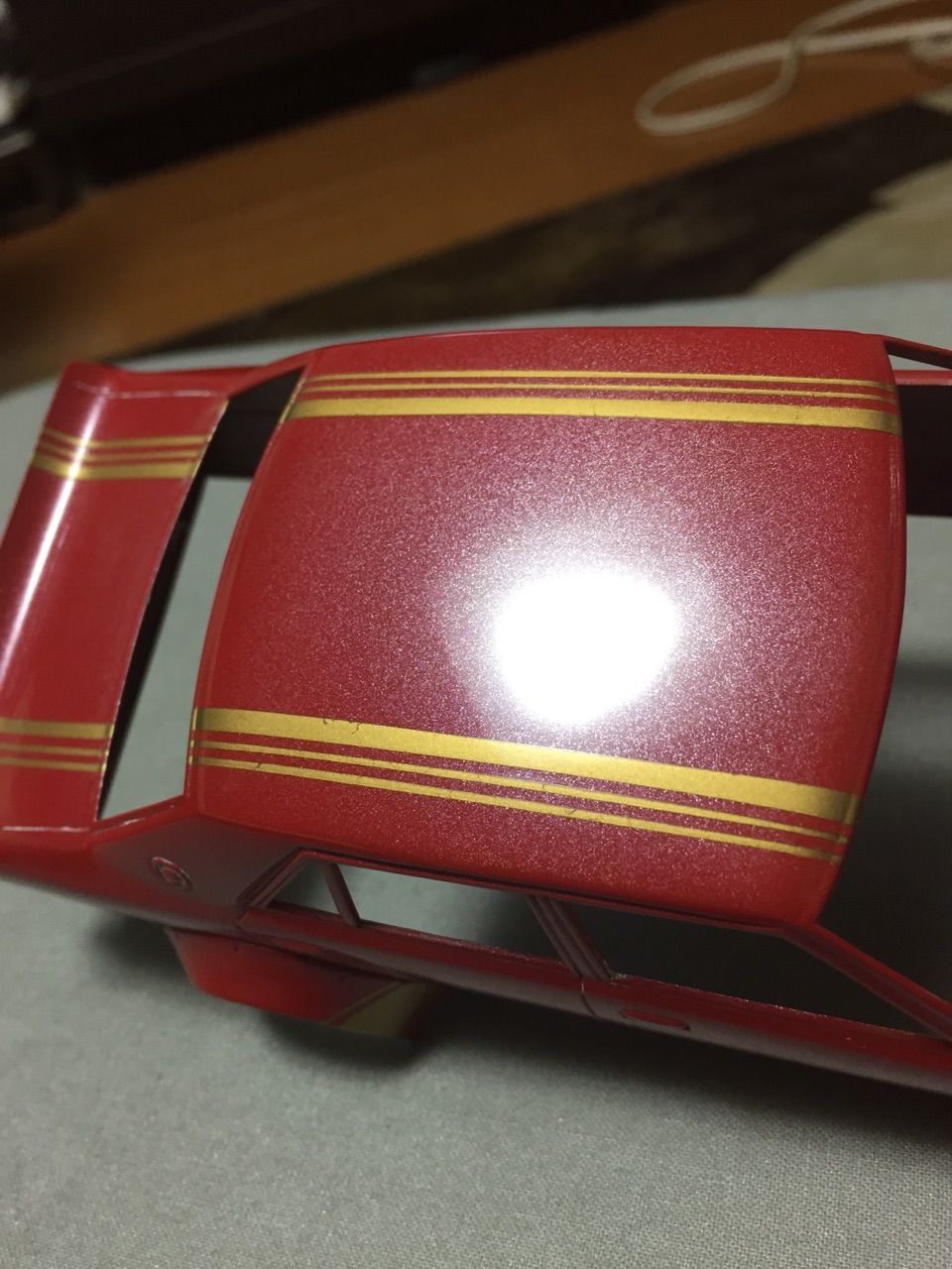 鏡面仕上げ 夜な夜なプラモ製作記