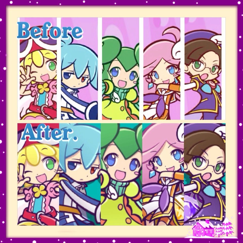 主に同種合成 ぷよクエアップデートの新機能 黒ポポイはじまた 海老つきペンギンの鍋