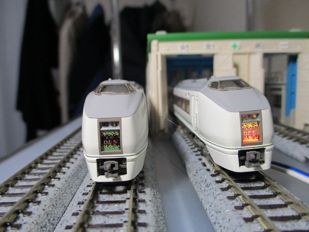 651系 nゲージ 車内灯付 KATO 651系スワローあかぎ 室内灯の白色LED化: ラビットの