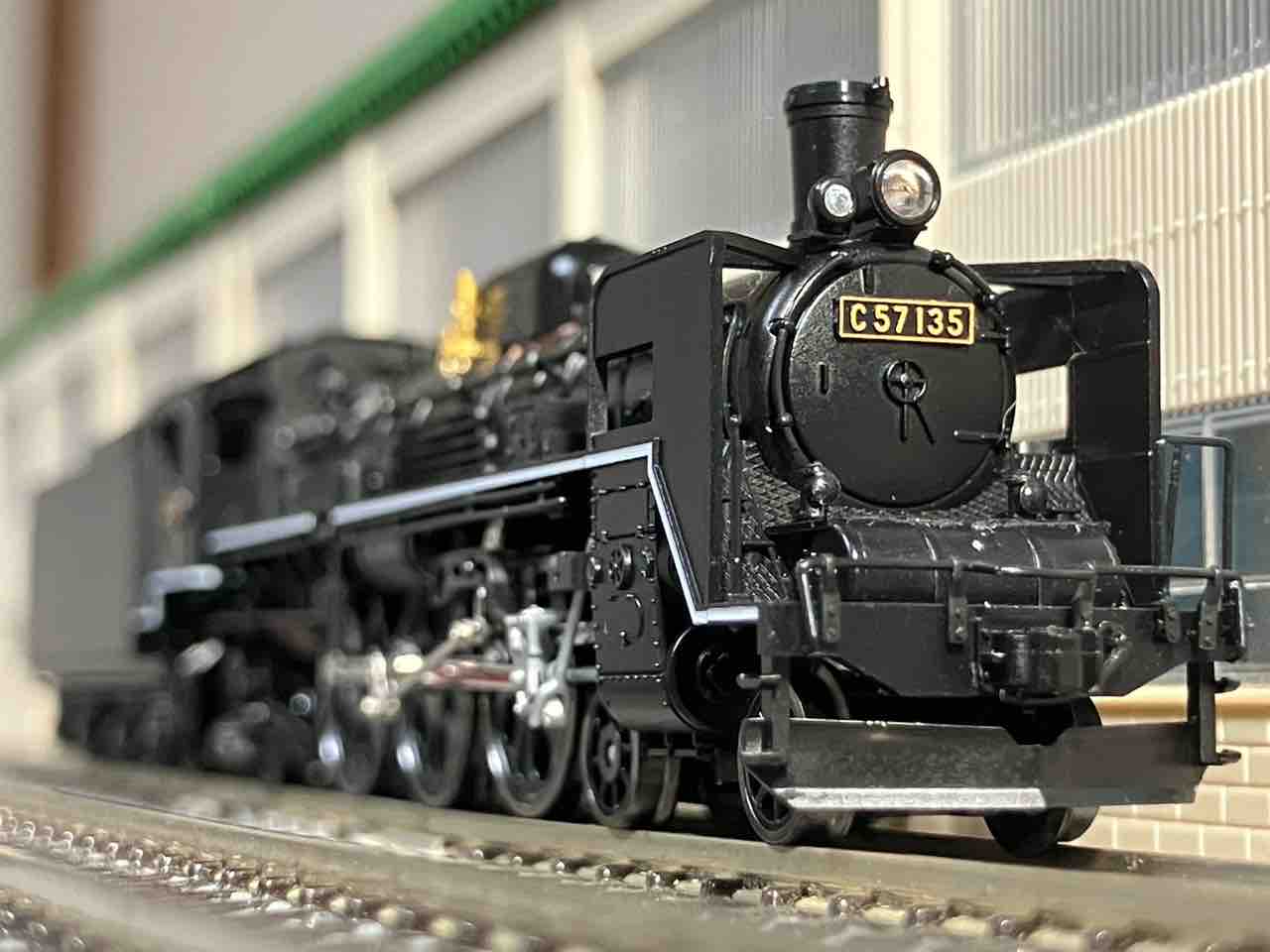 TOMIX C57 135 入線 : 夏島鉄道