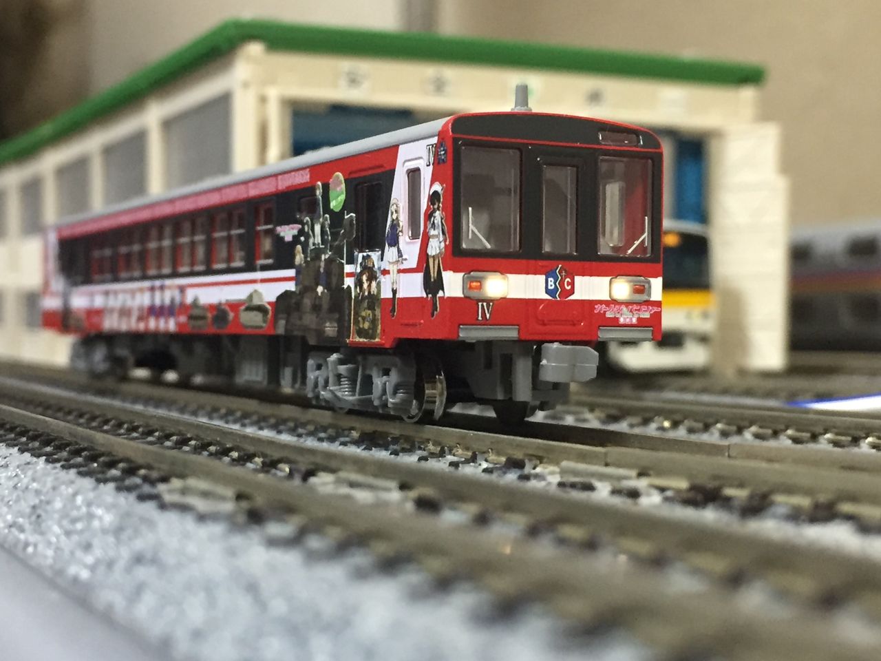 KATO 16001-3 鹿島臨海鉄道6006 ガールズ&パンツァー仕様 動力化 鹿島臨海鉄道6006 ガールズ＆パンツァー仕様ラッピング列車