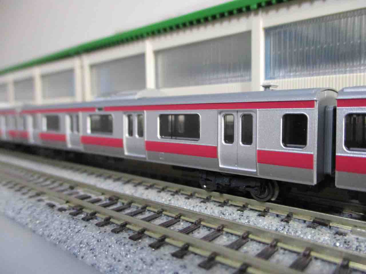 TOMIX 209系　京葉線 TOMIX 209系500番台 京葉線 更新車 入線 : 夏島鉄道
