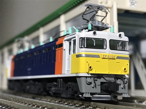 KATO　EF81　カシオペア色 KATO EF81カシオペア 入線 : 夏島鉄道