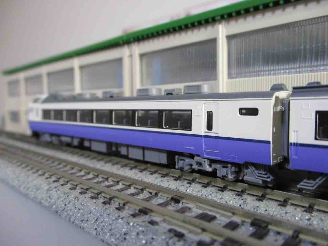 TOMIX 485系3000番台 白鳥 入線 : 夏島鉄道