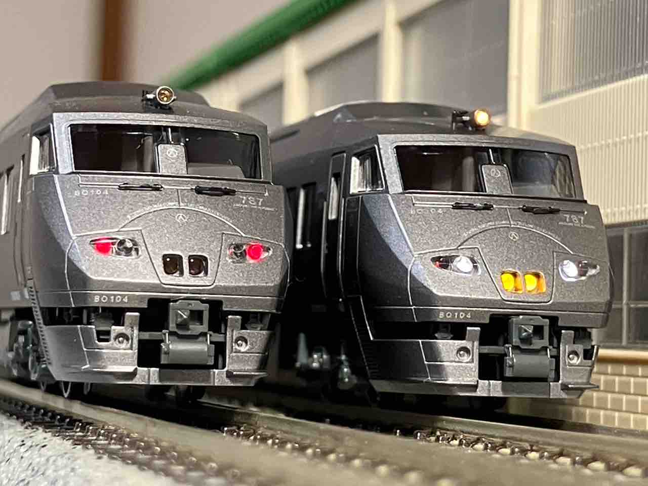 KATO 787系 アラウンド・ザ・九州 入線 : 夏島鉄道