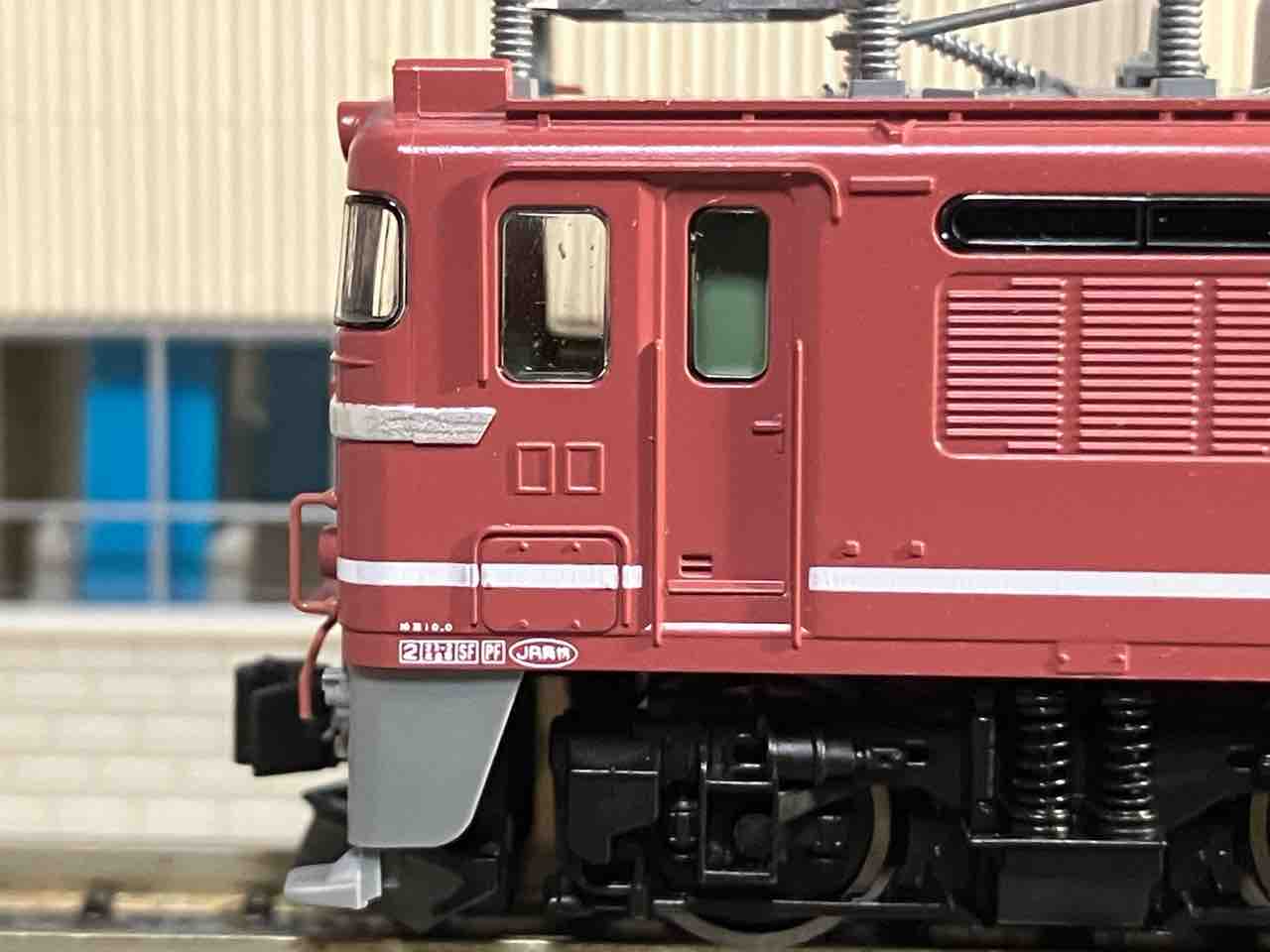 TOMIX EF81 600 JR貨物更新色 入線 : 夏島鉄道