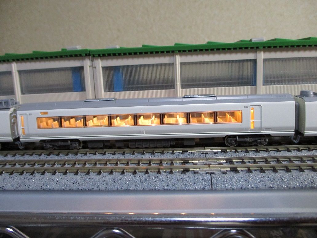 KATO 651系 スーパーひたち 入線 : 夏島鉄道