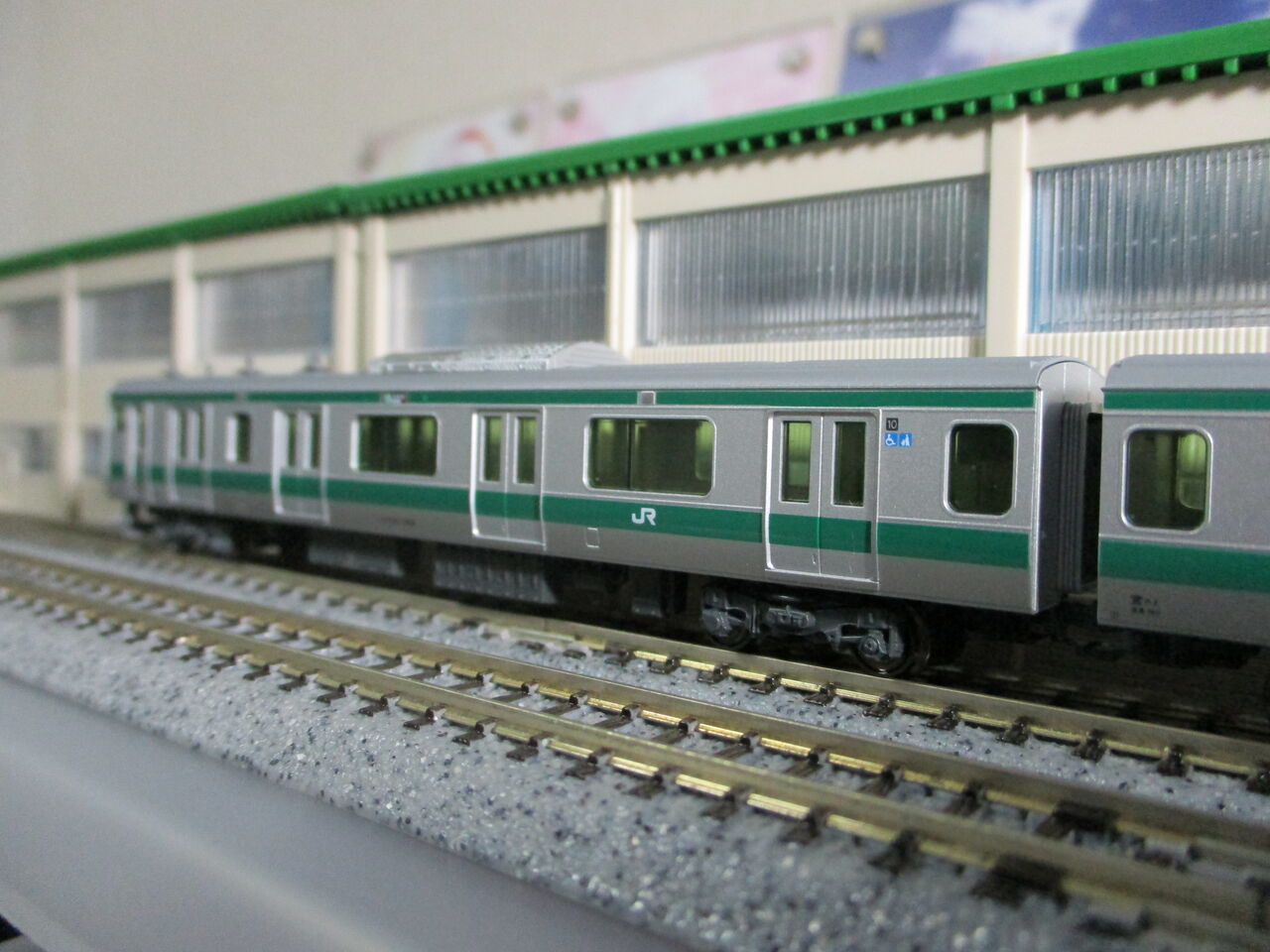 KATO E233系7000番台(新) 入線 : 夏島鉄道 KATO E233系7000番台(新) 入線 : 夏島鉄道