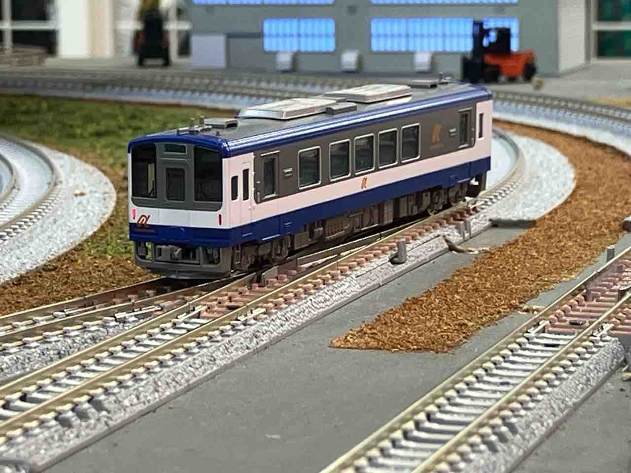 TOMIX改造　のと鉄道NT200形　NT211編成ラッピング　動力付き TOMIX のと鉄道 NT200形 入線 : 夏島鉄道