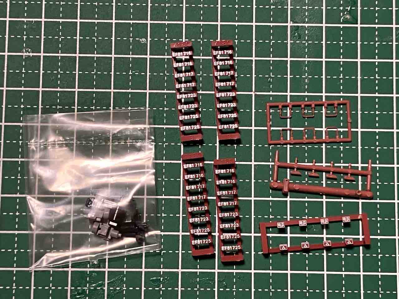 JR貨物　プレート TOMIX EF81 600 JR貨物更新色 入線 : 夏島鉄道