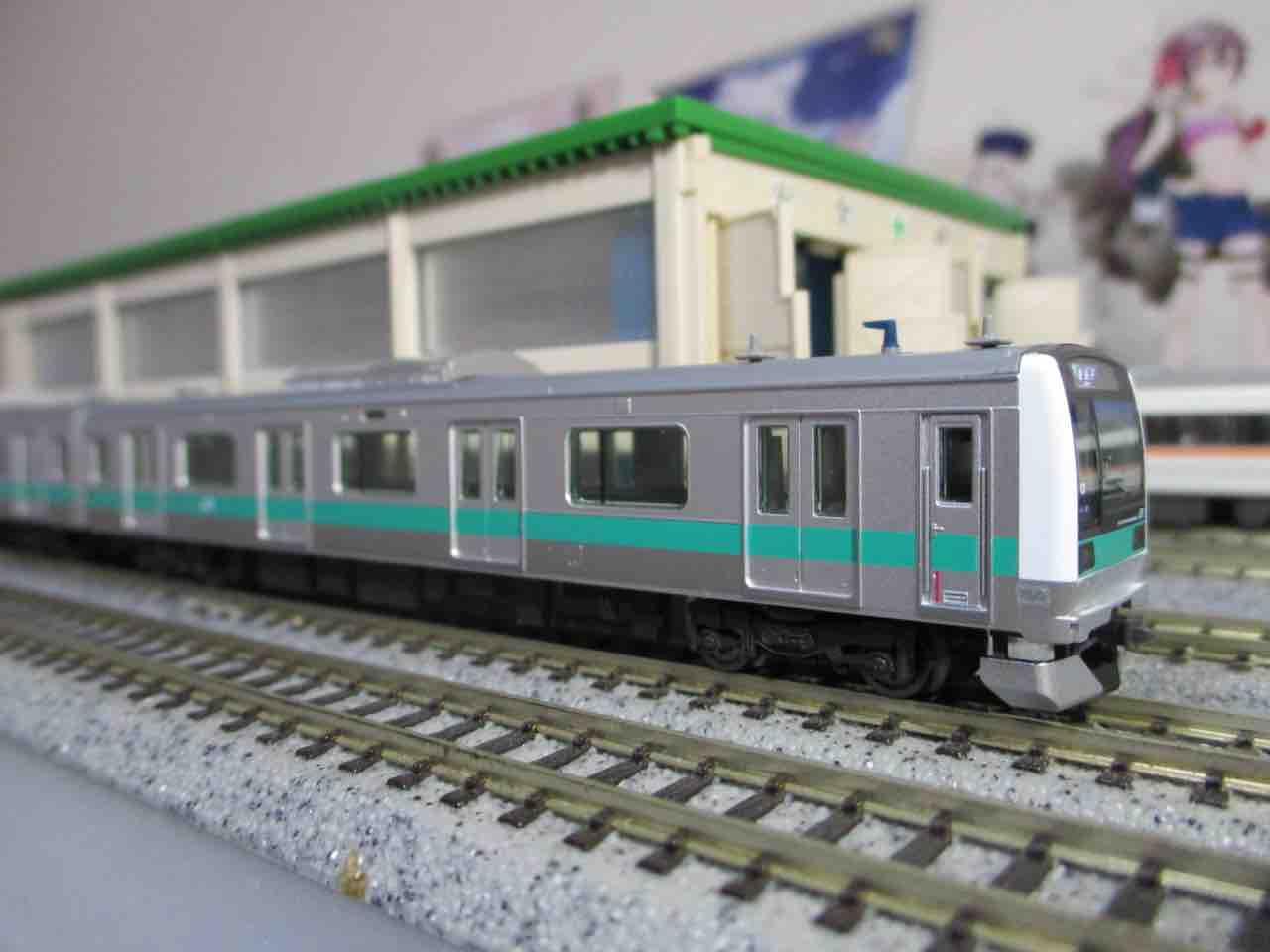 TOMIX E233系2000番台 常磐線 入線 : 夏島鉄道