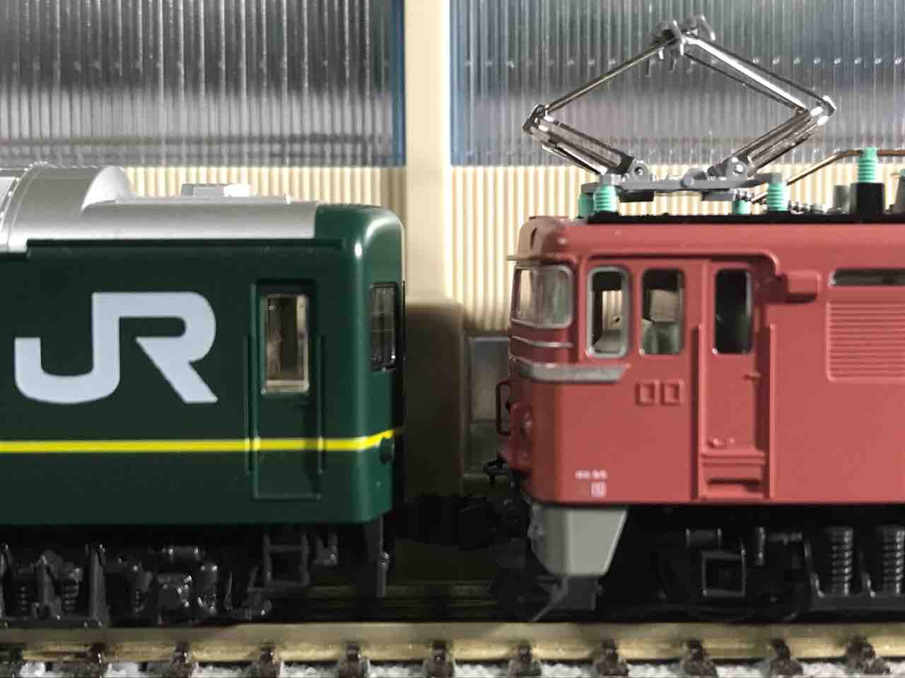 KATO EF80 入線 : 夏島鉄道