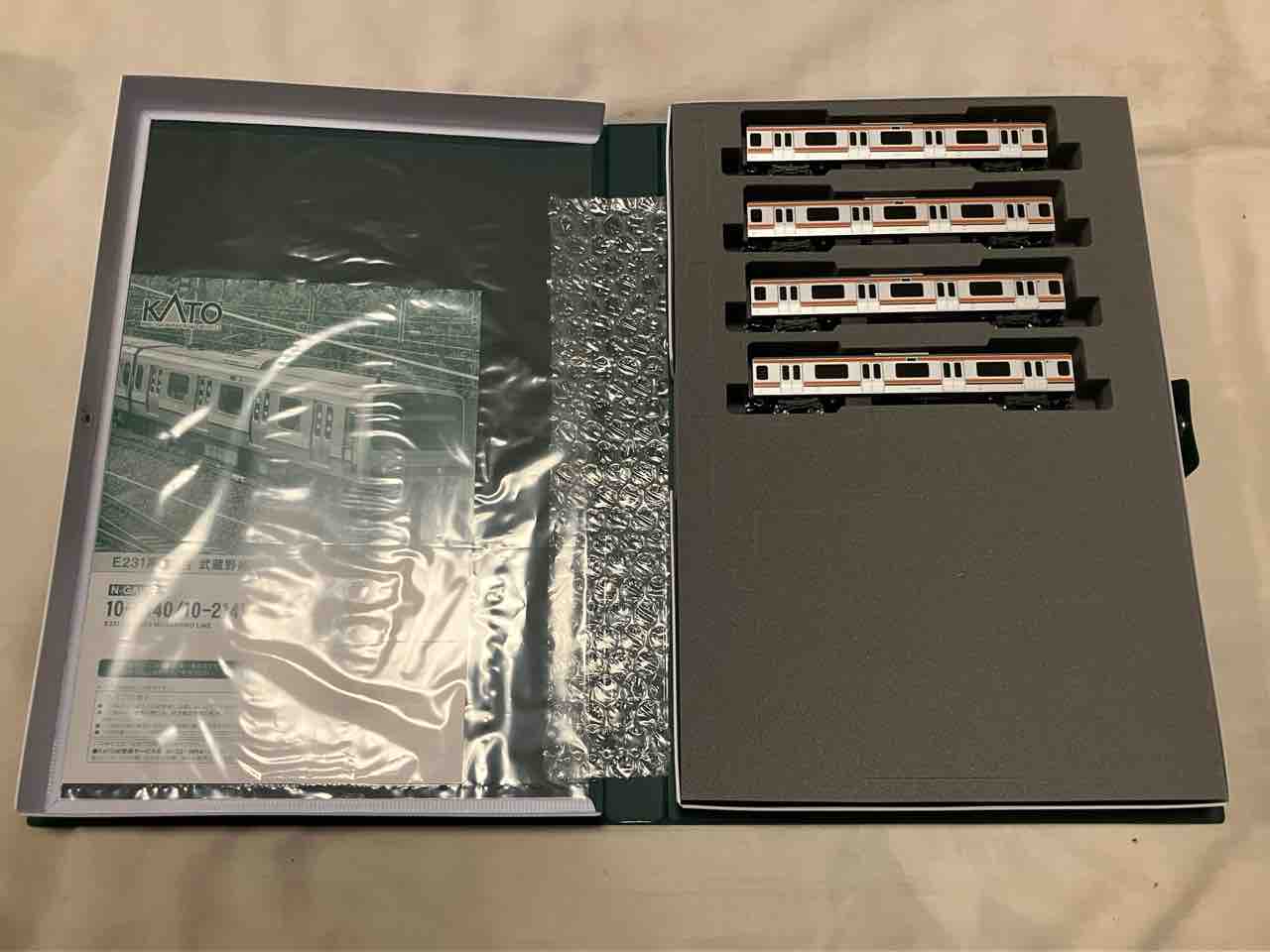 KATO E231系0番台 基本+増結セット(床下交換パーツ付属) KATO E231系0番台 武蔵野線 入線 : 夏島鉄道