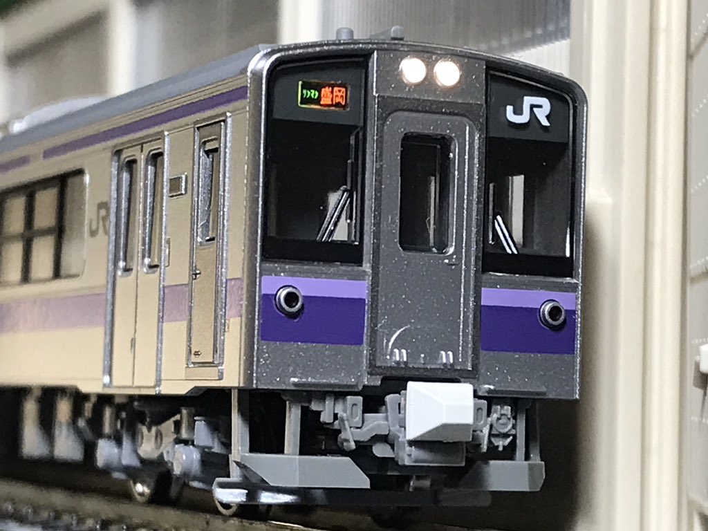 KATO 701系　盛岡色、仙台色　セット KATO 701系1000番台 盛岡色／入線報告 - NEW CHIBA TRAIN NET
