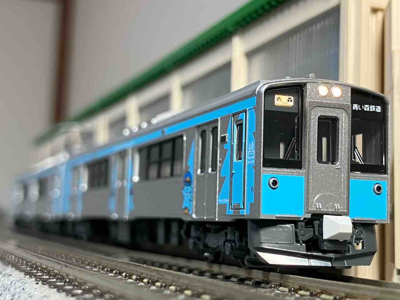 水曜日まで！新品未開封10-1562青い森鉄道701系新ラッピング Amazon | KATO Nゲージ 青い森鉄道 青い森701系 新ラッピング 2