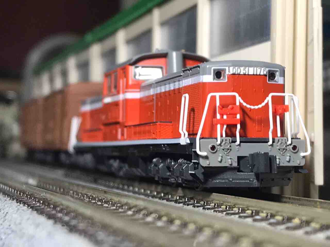 ホビートレイン K5列車砲 レオポルド 入線 : 夏島鉄道