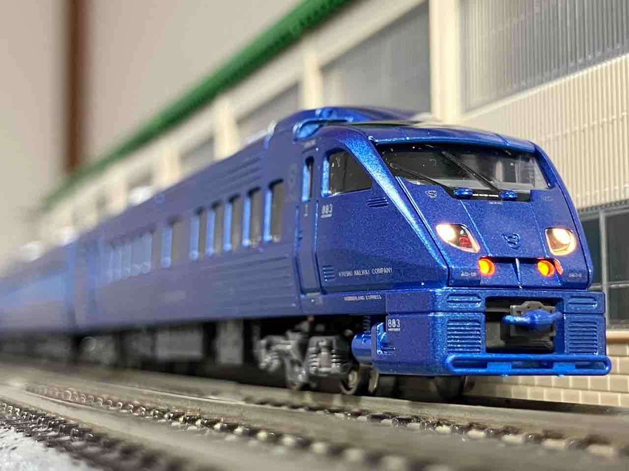 KATO 883系 ソニック リニューアル車 入線 : 夏島鉄道