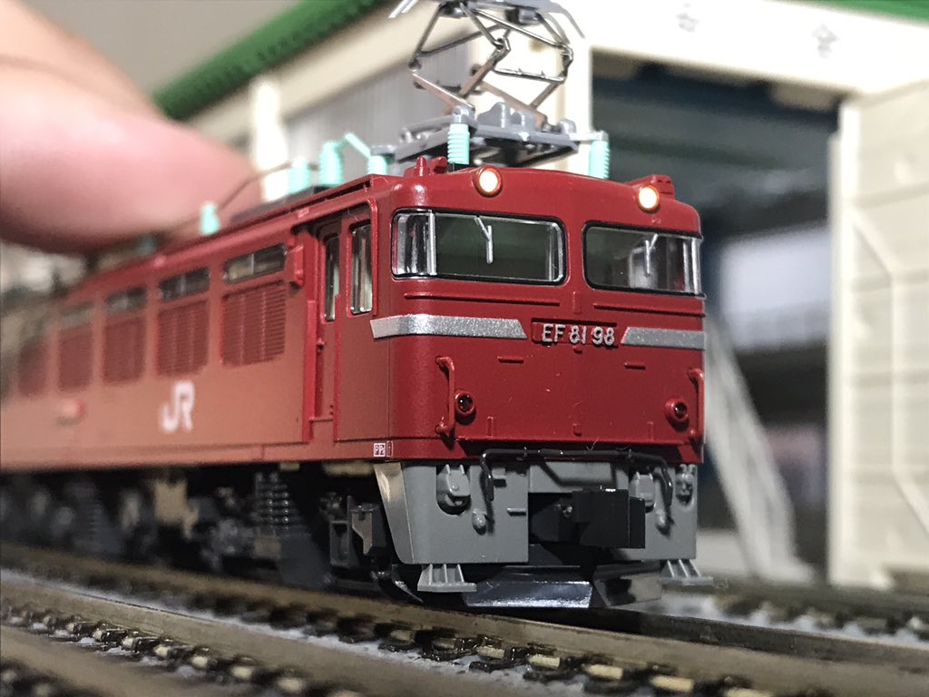 KATO EF81 北斗星 入線 : 夏島鉄道