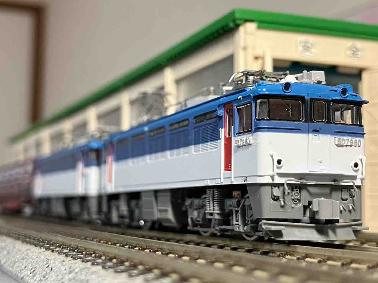 TOMIX ED79 50 入線 : 夏島鉄道