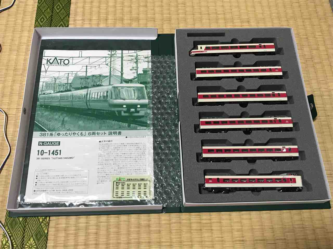 KATO 381系 ゆったりやくも 入線 : 夏島鉄道