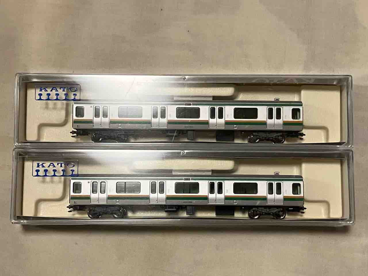 KATO E231系 東海道線仕様(湘南新宿ライン) 入線 : 夏島鉄道