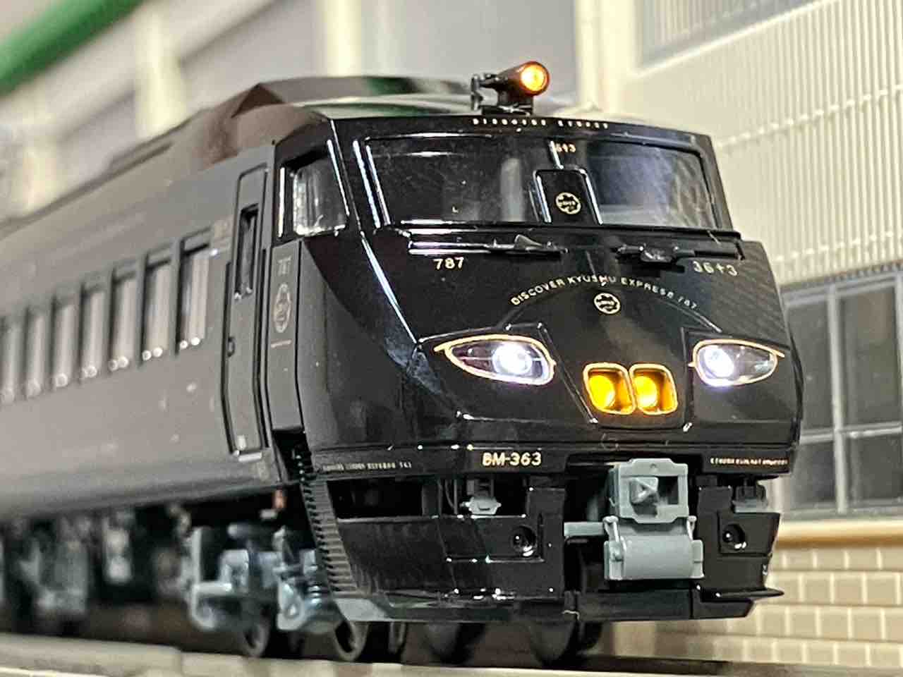 KATO 787系 36ぷらす3 入線 : 夏島鉄道